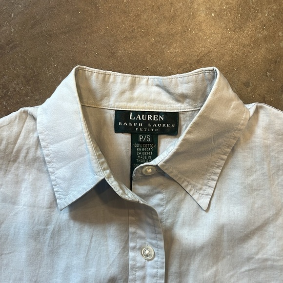 Vintage 90s Lauren Ralph Lauren 100% cotton button down shirt, great condition - Picture 3 of 7